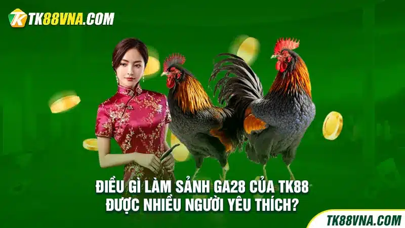 Điều gì làm sảnh GA28 của TK88 được nhiều người yêu thích