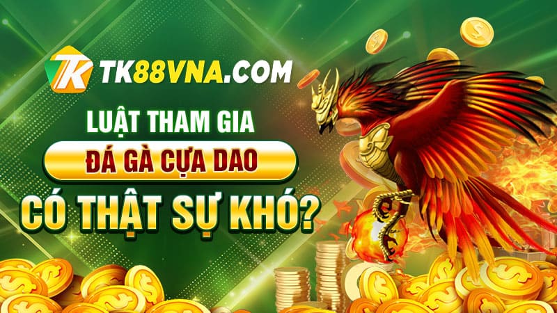 Luật tham gia đá gà cựa dao có thật sự khó